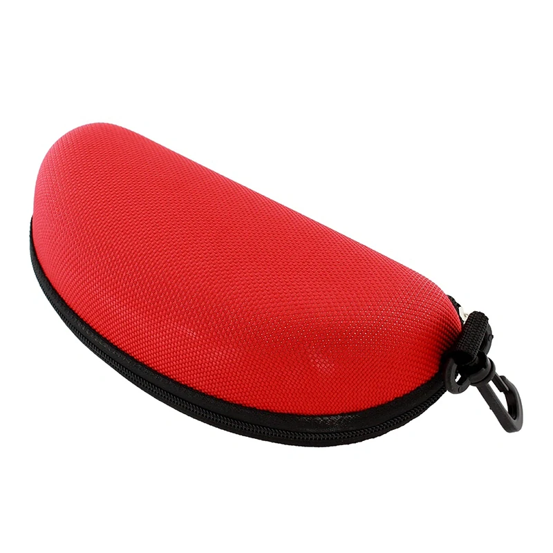 Puzdro na okuliare červené so zipsom