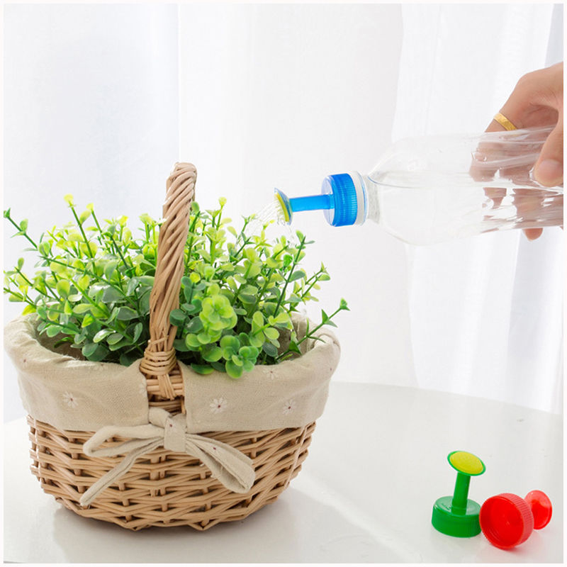 Násada na fľašu na polievanie s rozprašovačom zelená