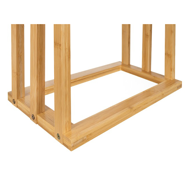 Bambusový vešiak na uteráky a odevy 