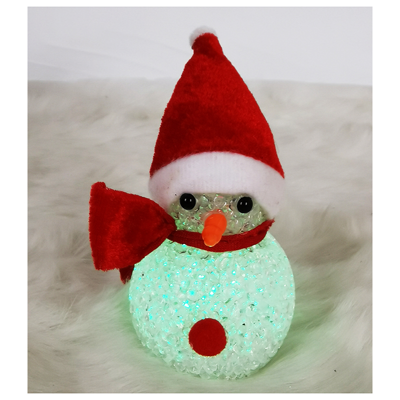  LED snehuliak meniaci farby