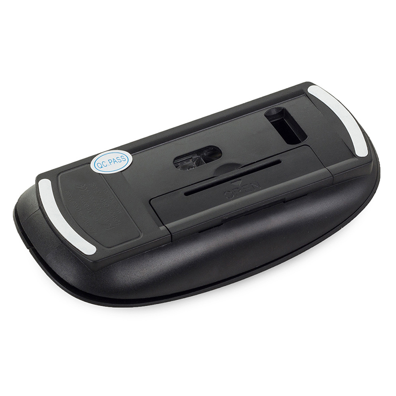 Myš bezdrôtová optická čierna SLIM 2,4 GHz