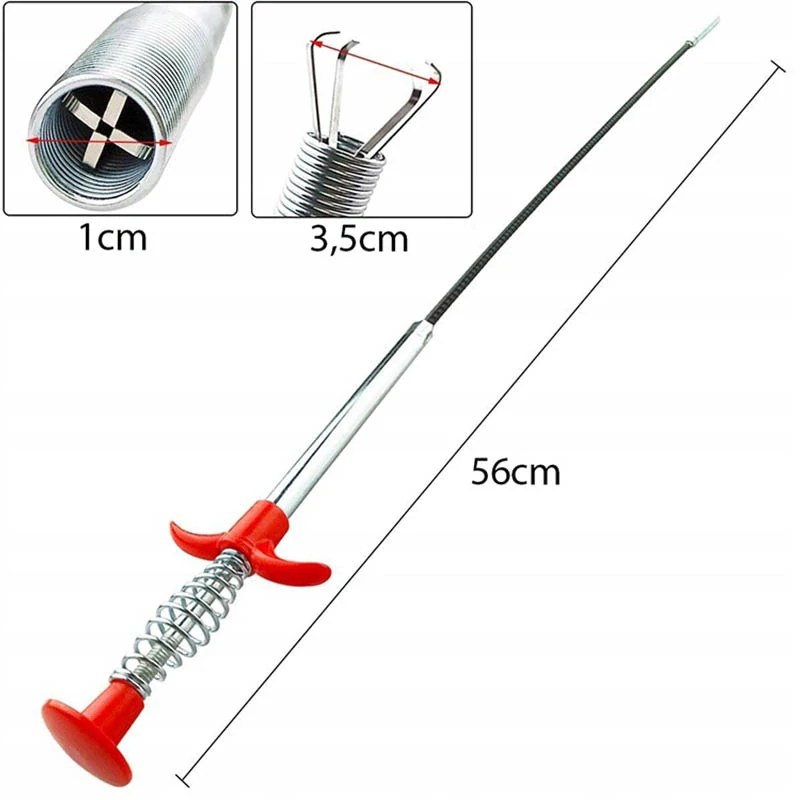 Pružinový uchopovač s magnetom a pazúrmi