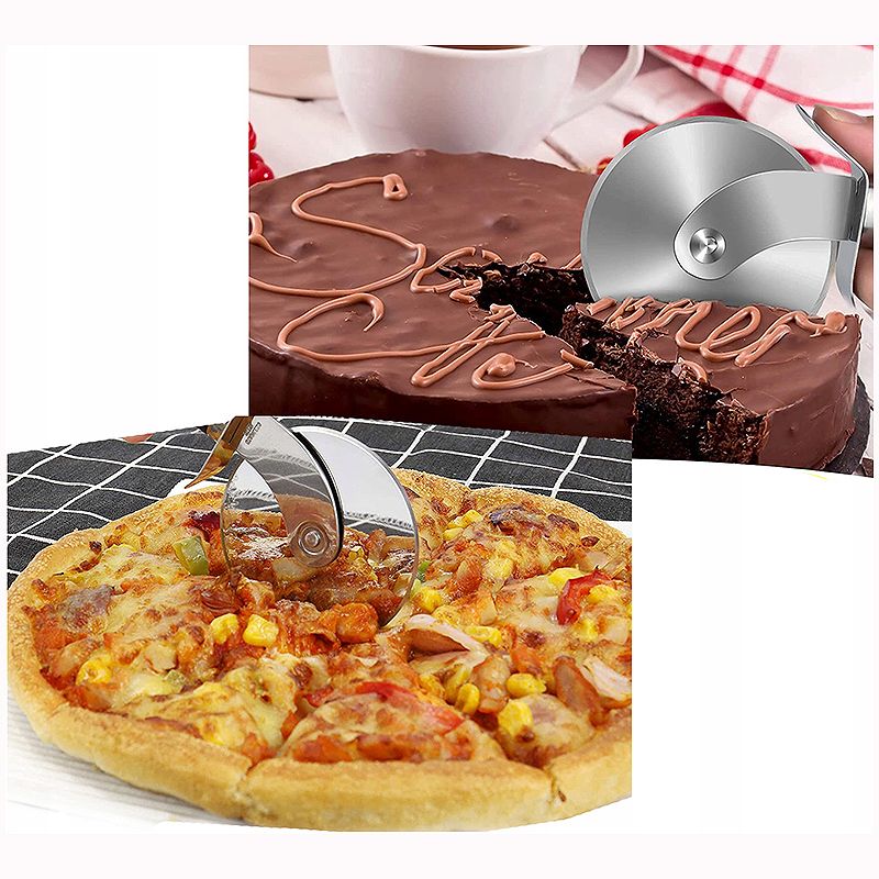 Krájacie koliesko na pizzu nerezové