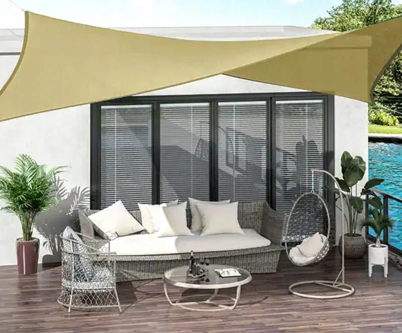 Tieniaca plachta 4 x 3 metre béžová