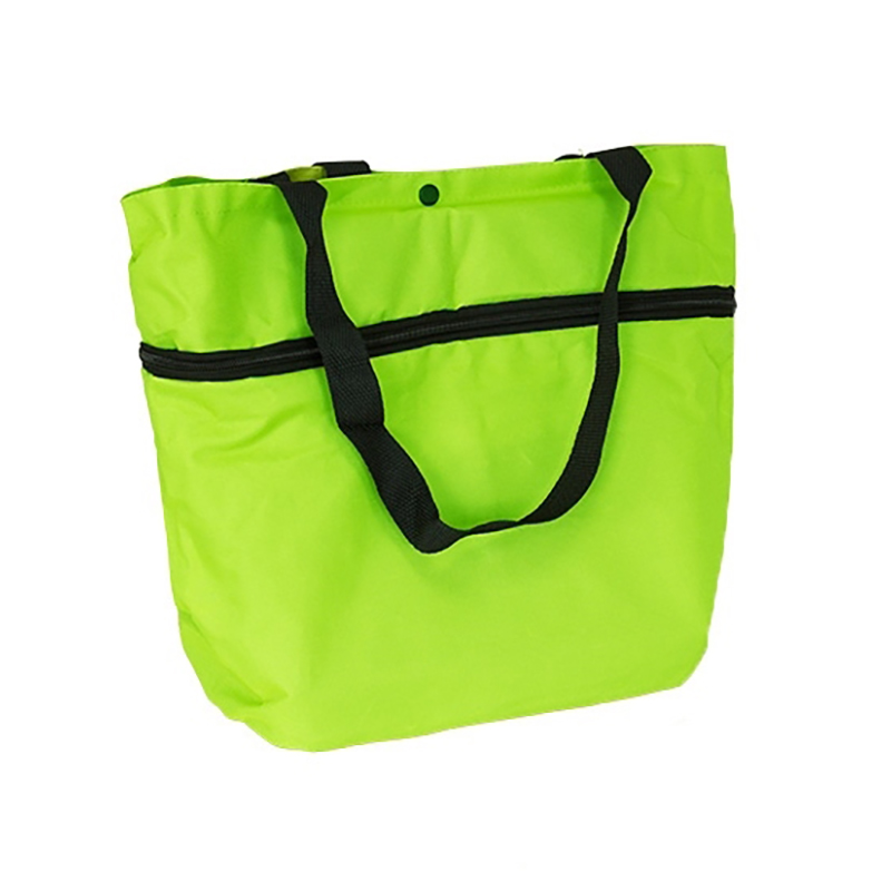 Taška nákupná na kolieskach zelená