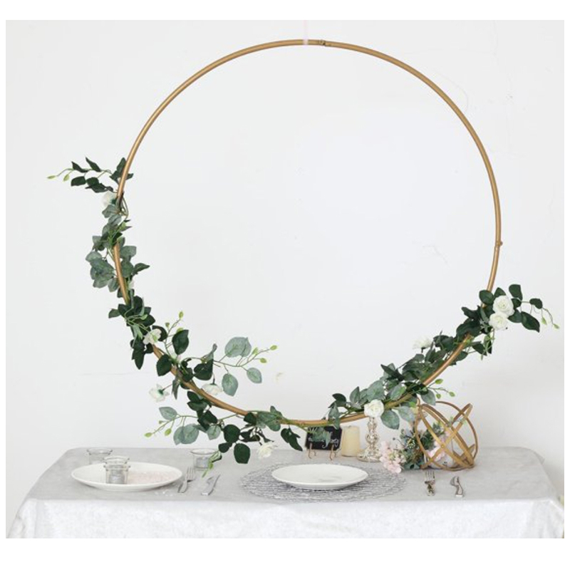 Kovový kruh na dekórovanie/lapač snov/macramé 3ks