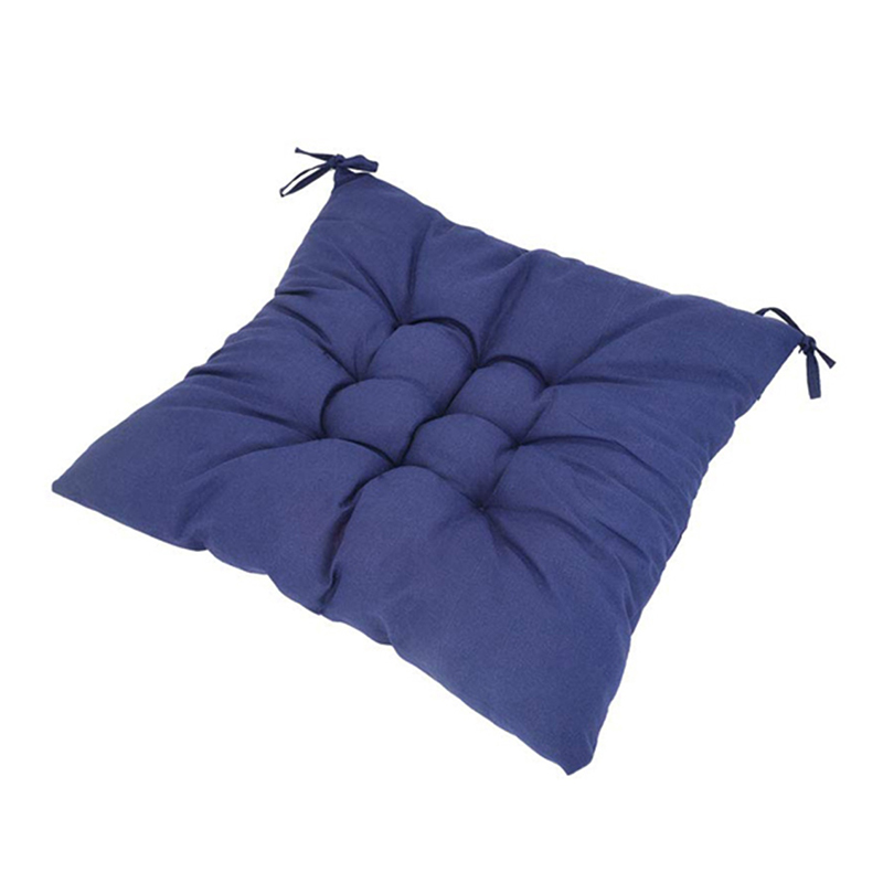 Podsedak na stoličku 40x40cm tmavomodrá