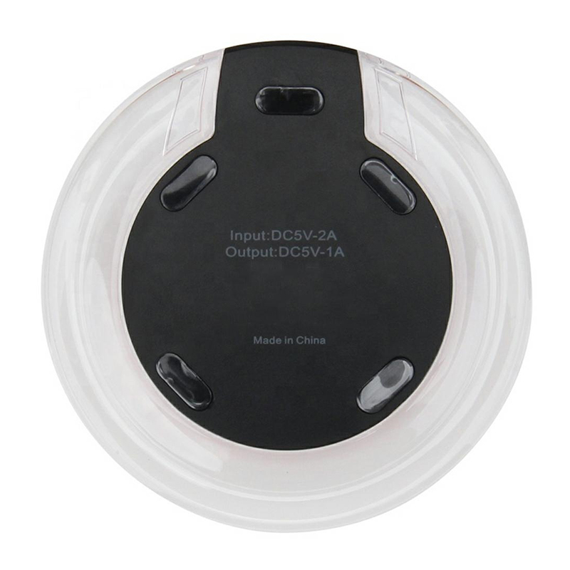 Čierna bezdrôtová nabíjačka