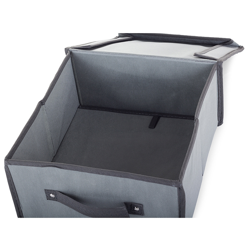 Odkladací vak do skrine - Organizér šedý 30 x 30 x15 cm