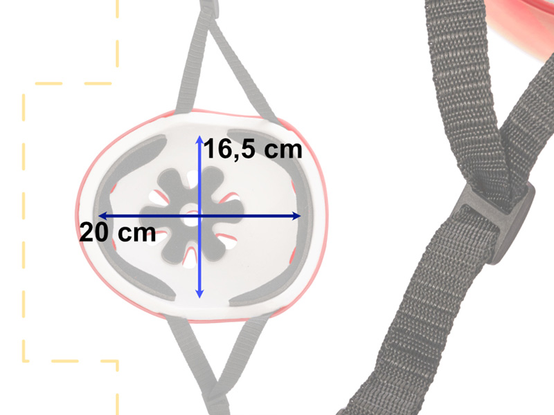 Sada detských chráničov červená