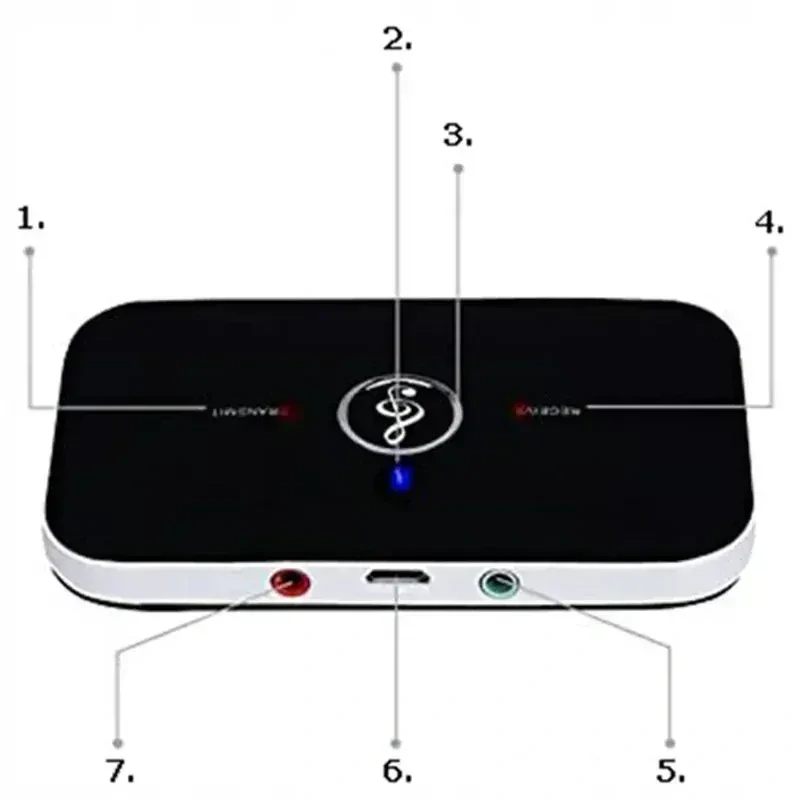 Transmitter Bluetooth B6 vysielač + priíjmač