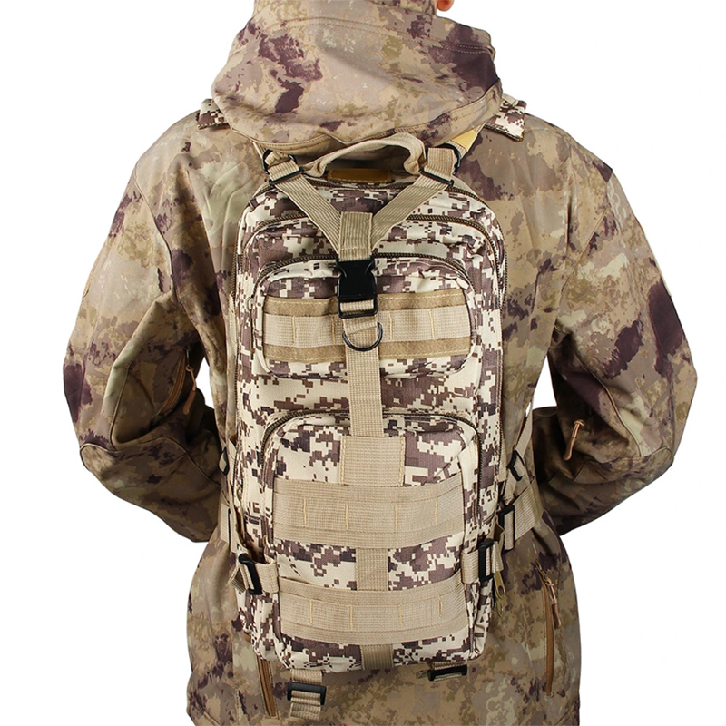 Taktický vojenský ruksak na prežitie 28l béžový