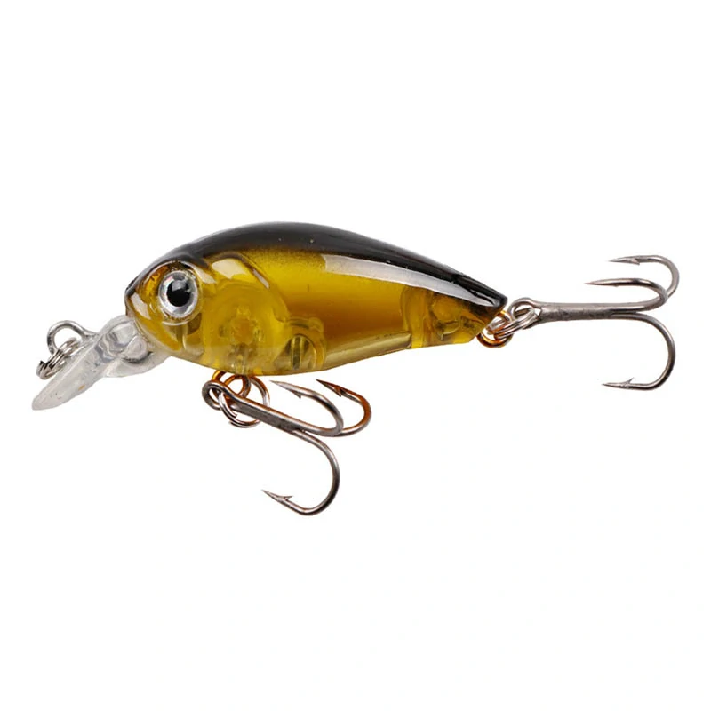 Sada nástrah 3D voblerov s hrkálkou 5ks