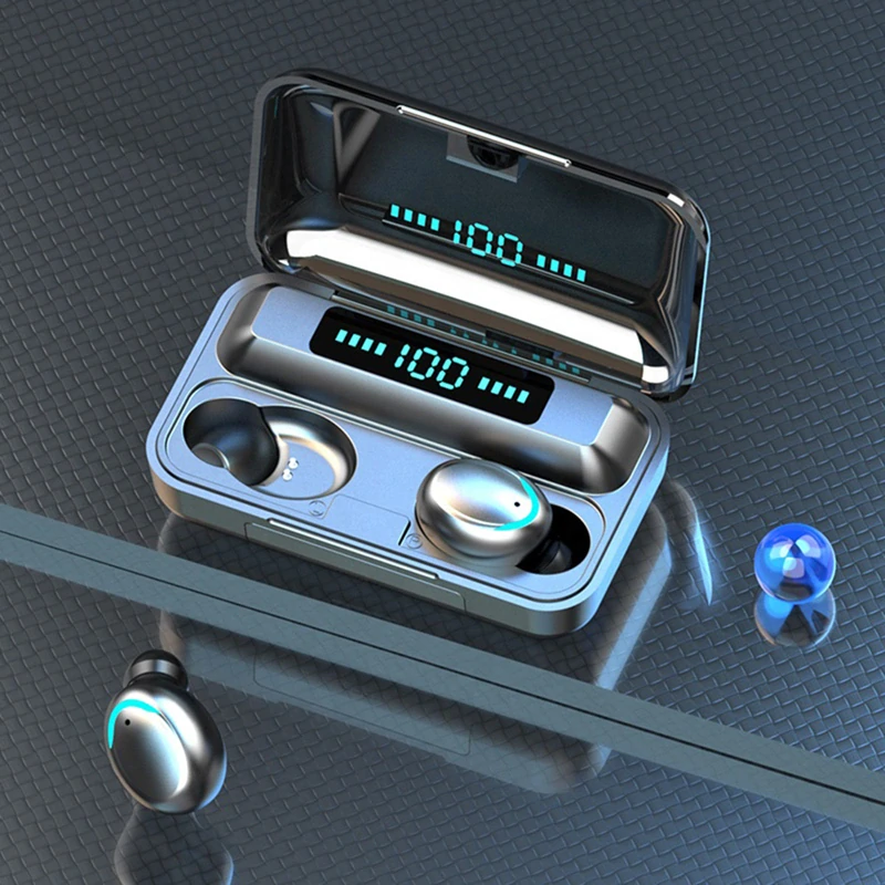 Bluetooth slúchadlá TWS s powerbankou BT 5.1