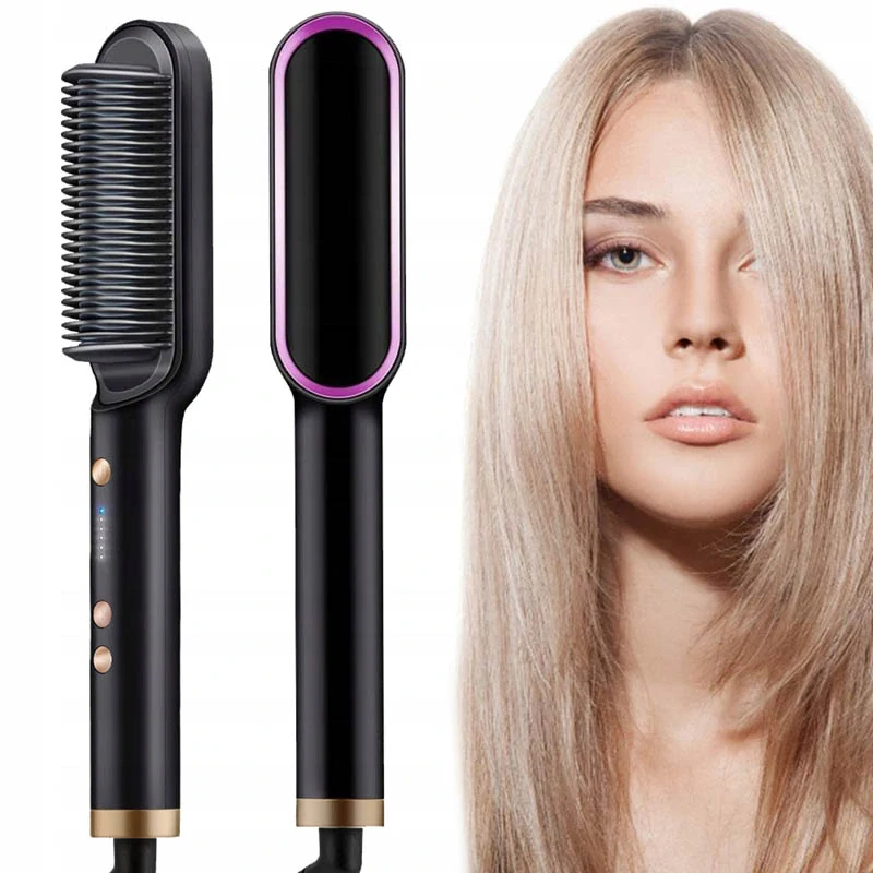 Kefa na narovnávanie vlasov s ionizáciou