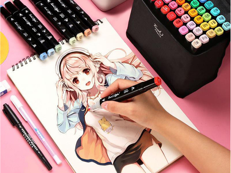 Sada popisovačov na alkoholovej báze 80ks s taškou