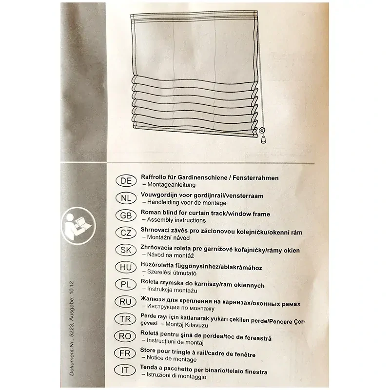 My Home - Záclona rímska Kvety 140 x 80cm : 863465 Grosse 3