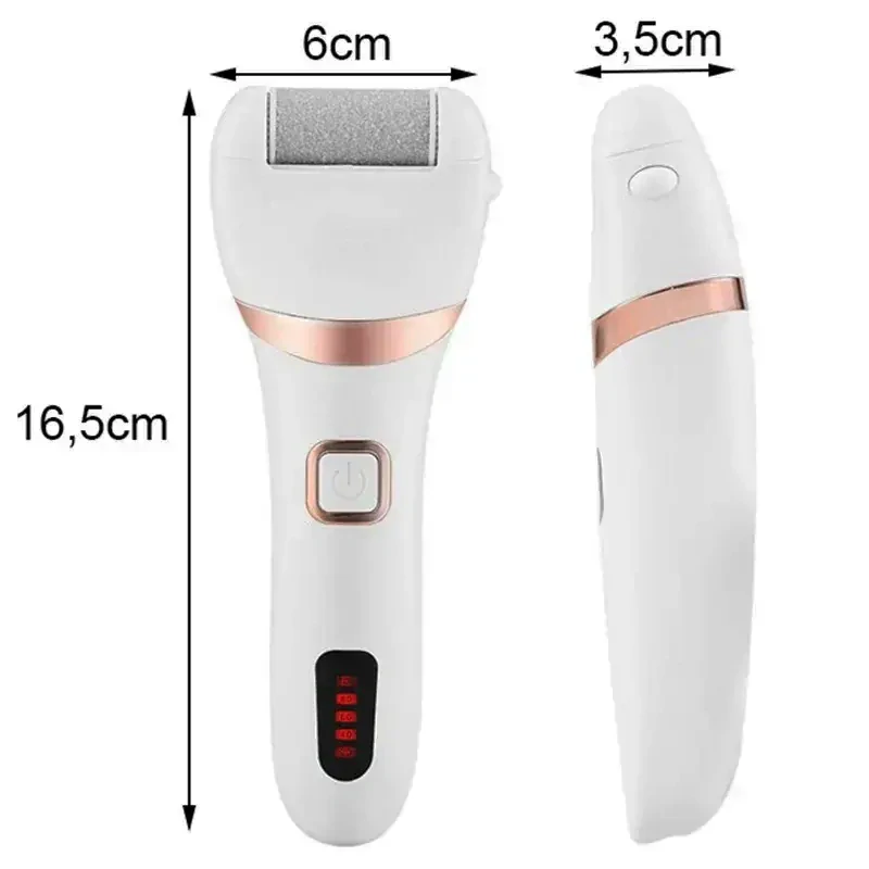 Elektrický pilník na päty a chodidlá LCD