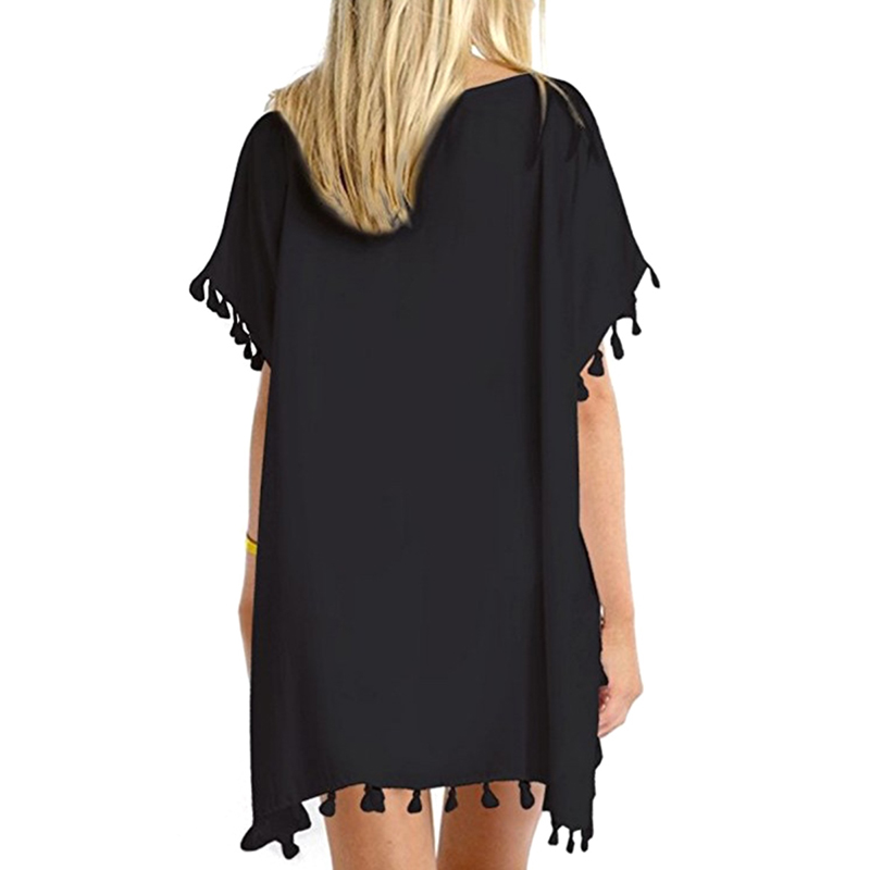 Plážové šaty - Tunika čierna