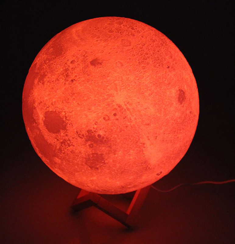 Lampa nočná Mesiac 14cm