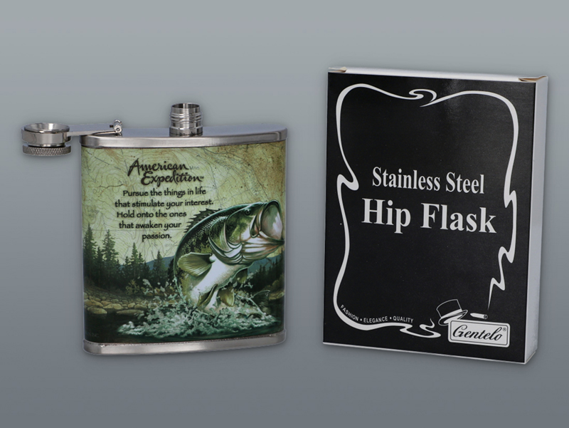 Gentelo Ploskačka nerezová: Zubáč 210ml