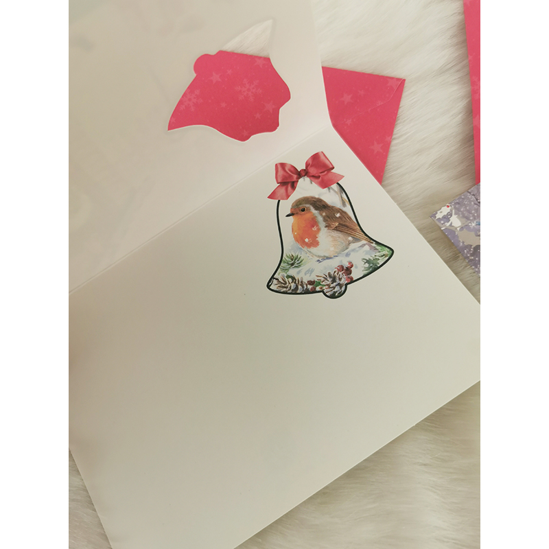 Sada Vianočných pohľadníc s obálkami 10ks