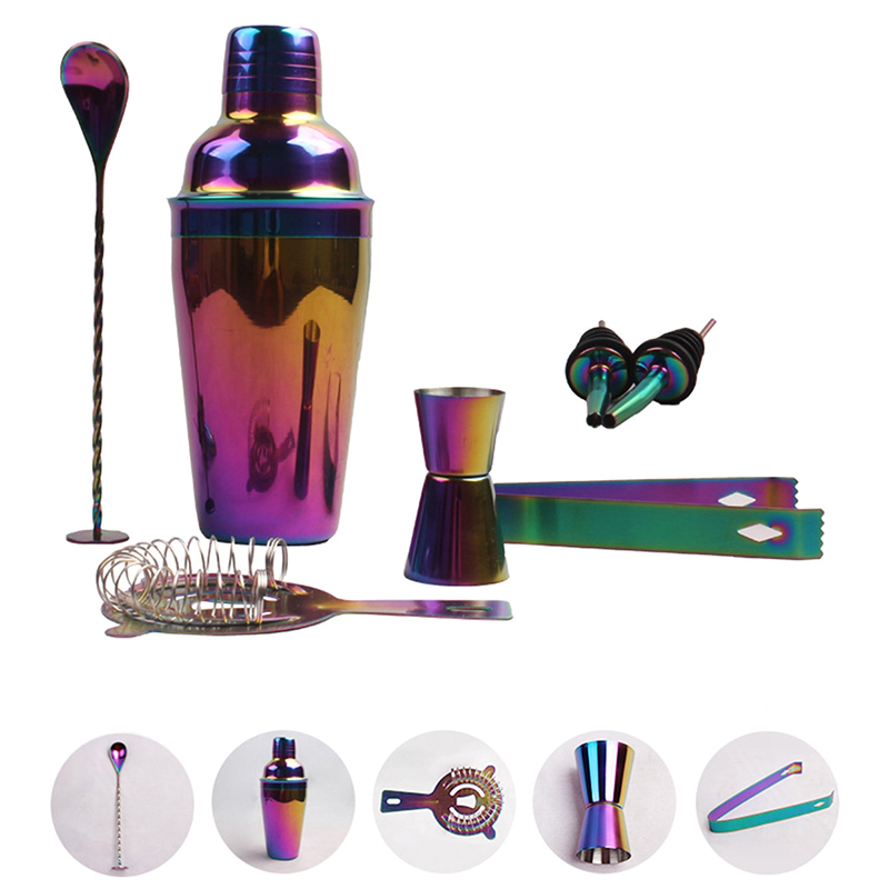 Sada pre barmana 8ks - Rainbow