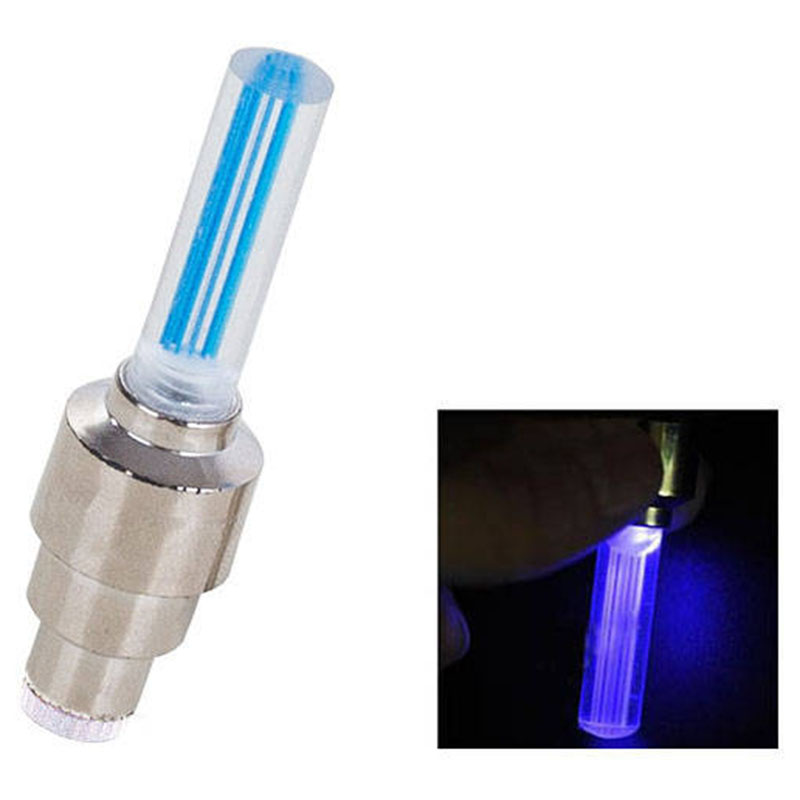 Ventily svietiace modré 2ks