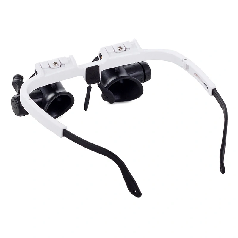 Okuliare hodinárske LED – lupa so zväčšením 8× až 23×