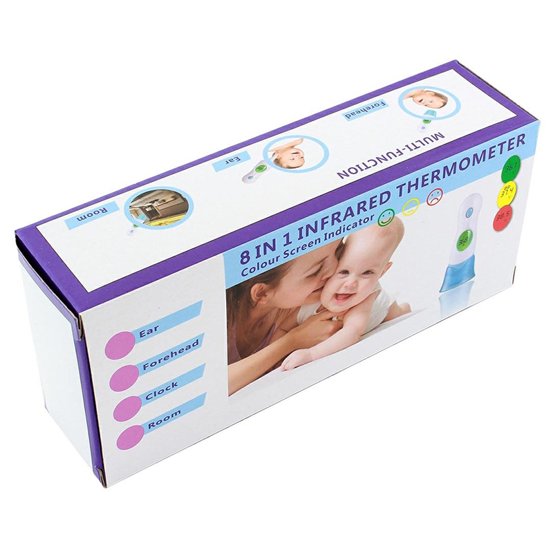 Bezdotykový infračervený teplomer 8v1