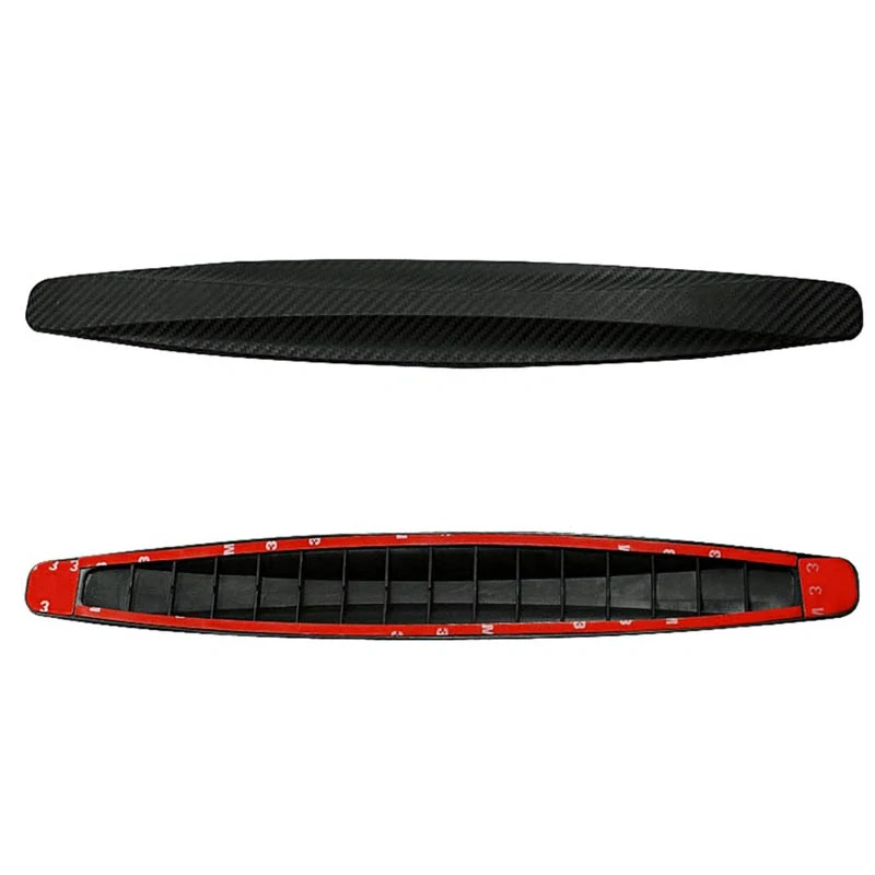 Flexibilná gumená ochranná lišta na nárazník auta 2ks čierna