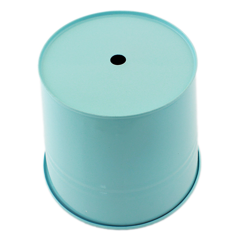 Kvetináč balkónový závesný 16cm modrý