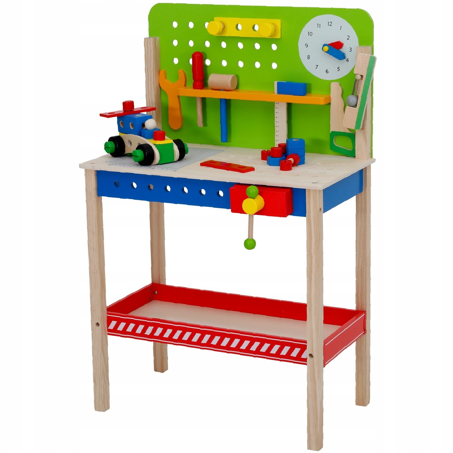 Veľká drevená dielňa XL Mini Matters s príslušenstvom
