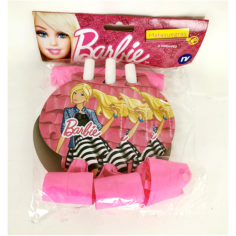 Frkačky na párty Barbie 6ks