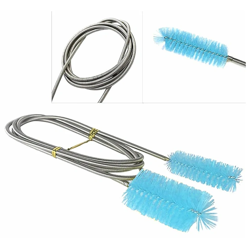 Flexibilná kefa na čistenie potrubia a odpadových rúr