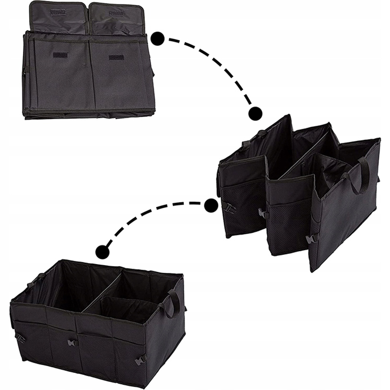 Organizér do kufra auta skladací