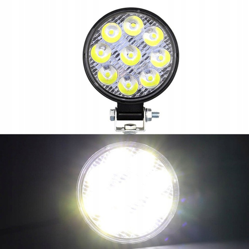 Halogénová pracovná lampa 9 LED 12/24V 27W