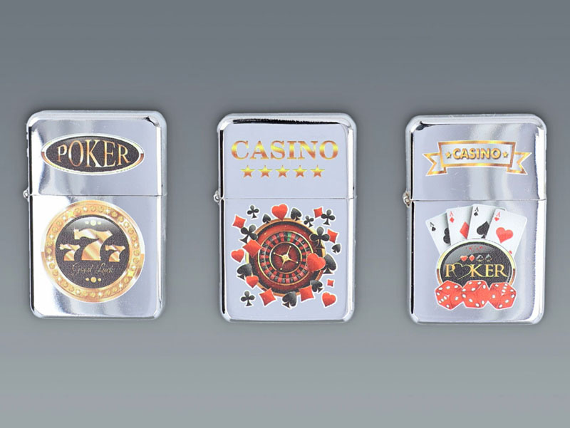 Gentelo Darčeková sada so zapaľovačom, hracími kartami a kockami