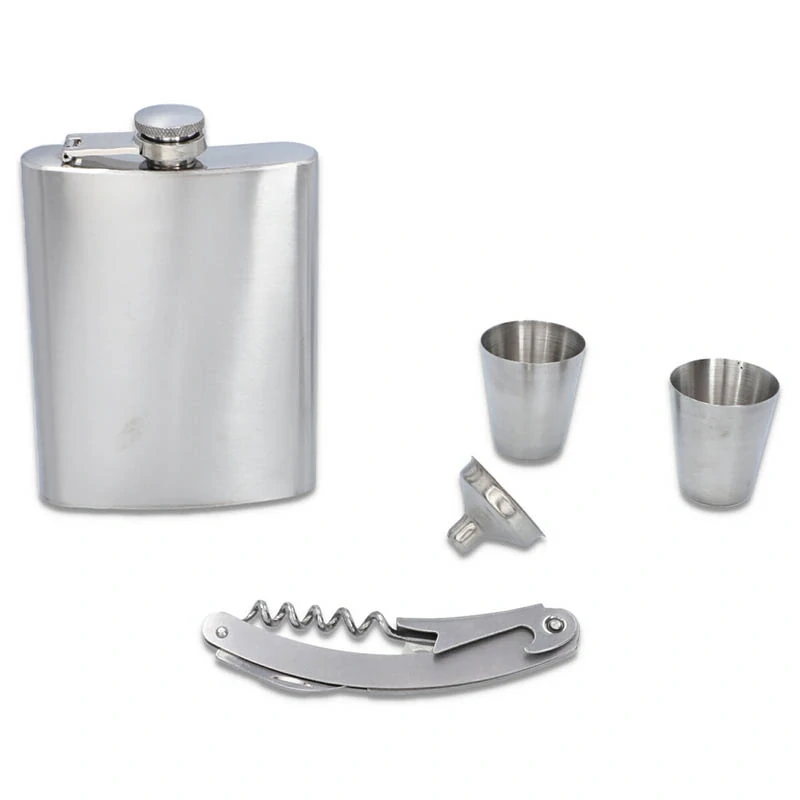 Ploskačka 240ml v darčekovej sade s príslušenstvom