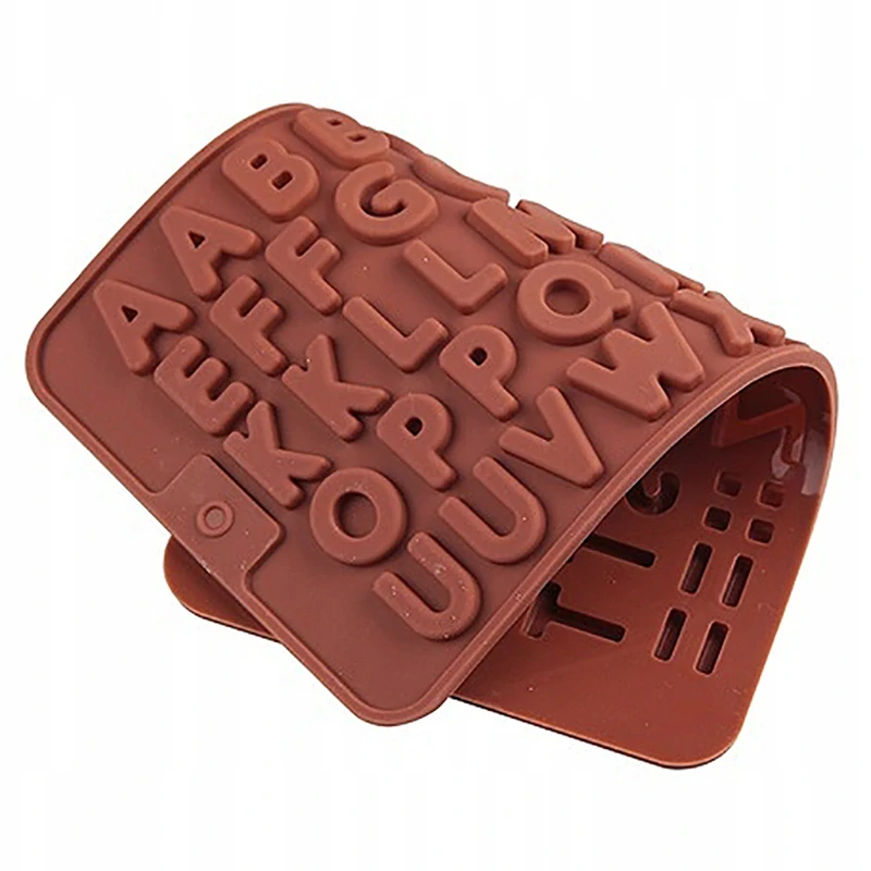 Silikónová forma na čokoládu Písmená