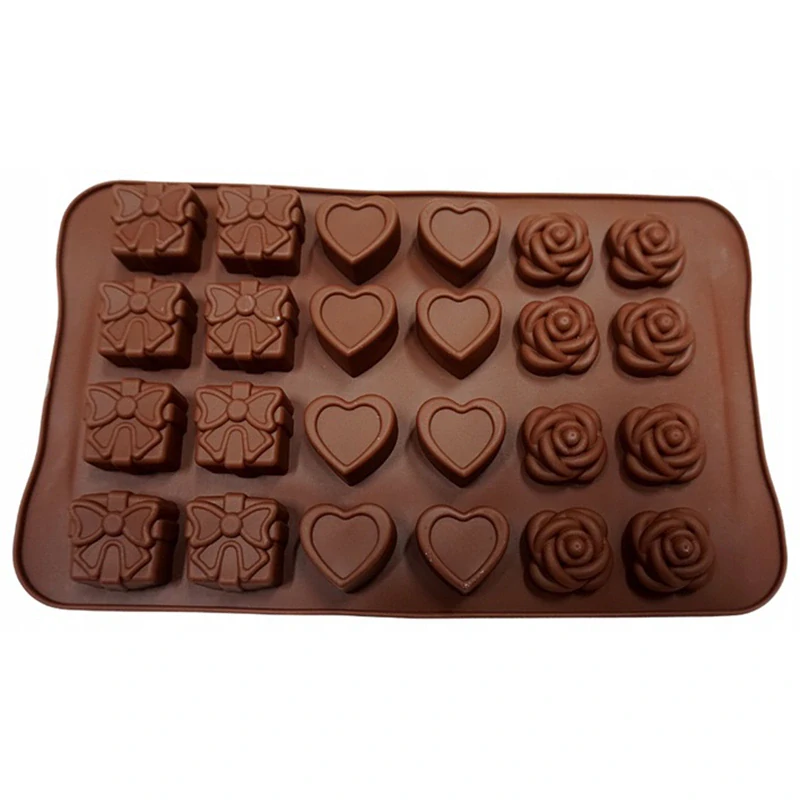 Silikónová forma na čokoládové pralinky a ľadové kocky