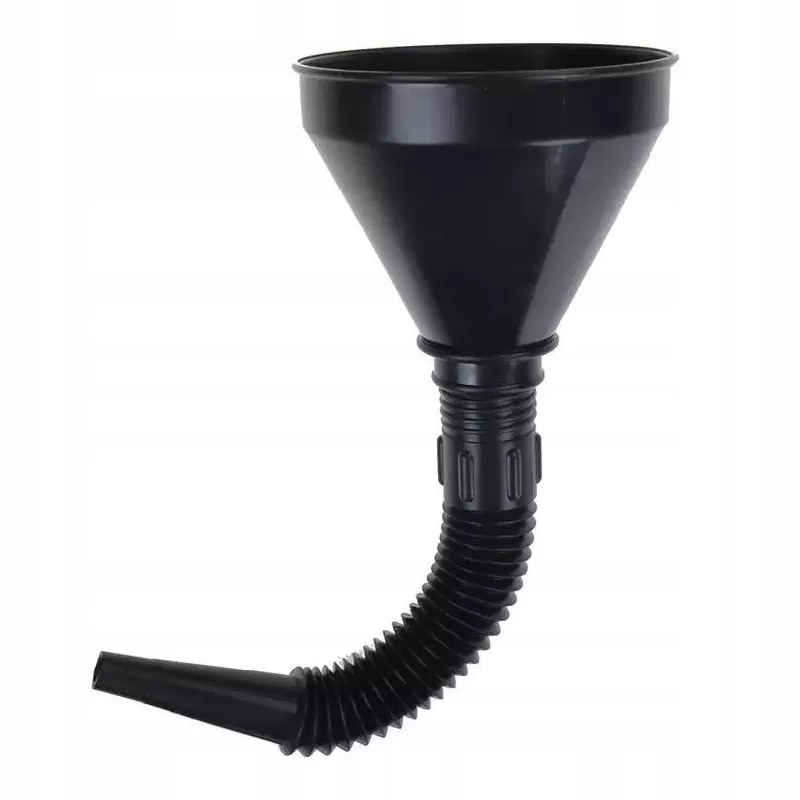 Lievik plastový čierny 2-dielny 39cm