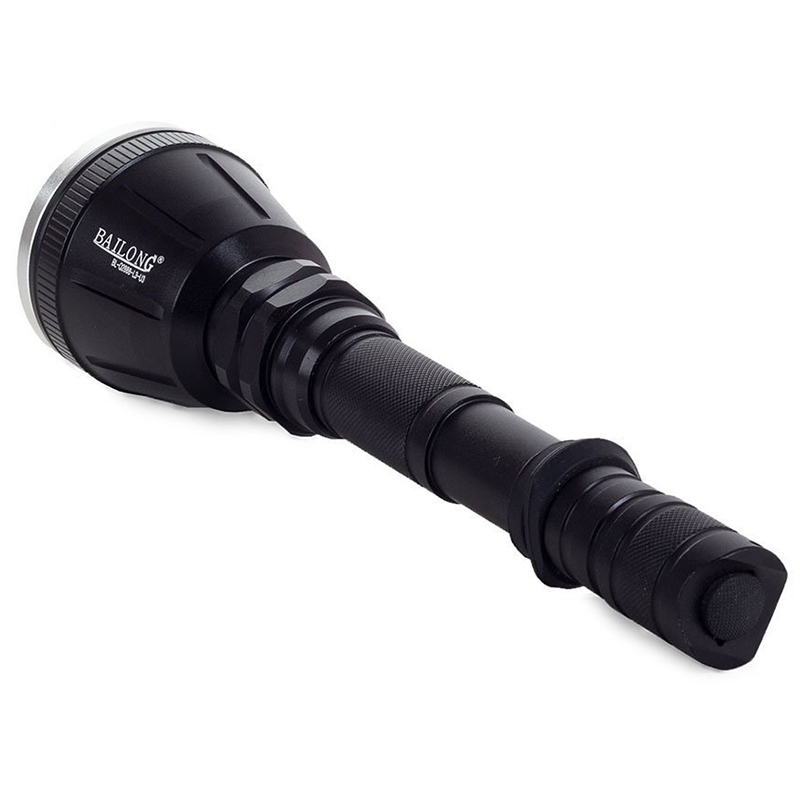 BAILONG BL-Q2888-L3-U3 - Taktická vojenská baterka s držiakom na zbraň