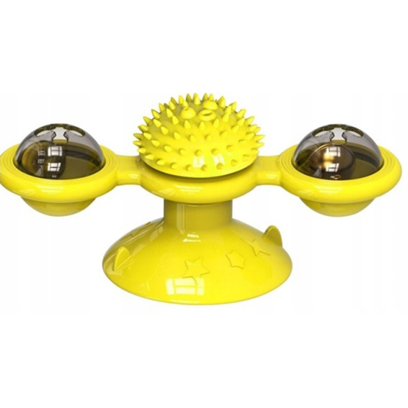 Interaktívna hračka pre mačku LED so škrabadlom