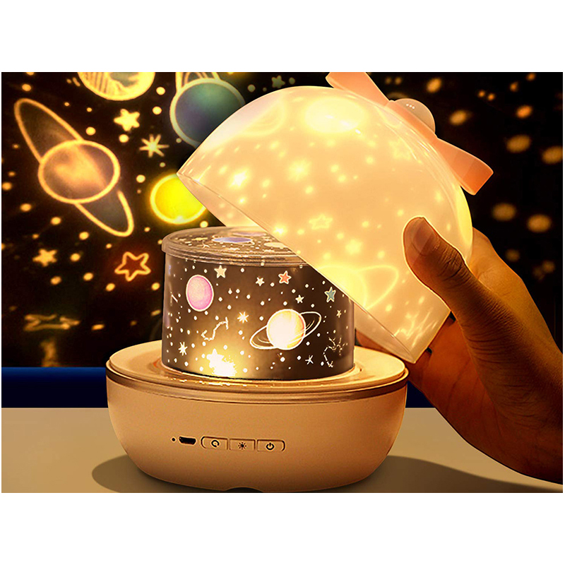 Lampa s projektorom LED USB