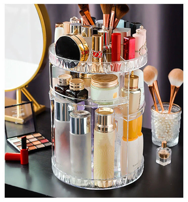 Organizér na kozmetiku otočný GW-268