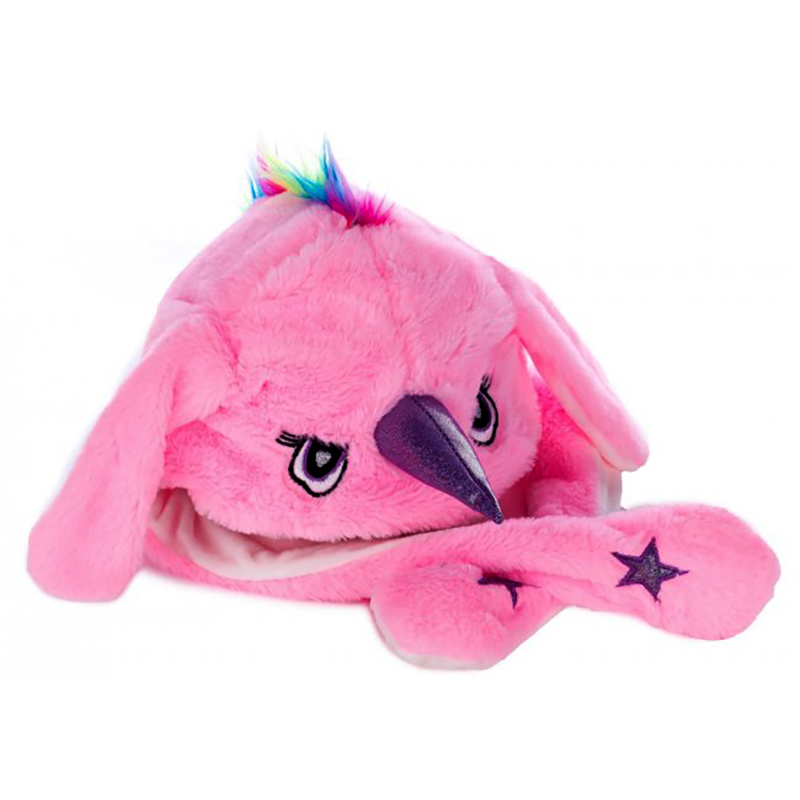 Unicorn - Klobúk s pohybujúcimi sa ušami ružový