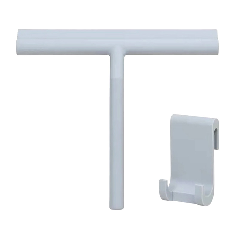 Závesná stierka na umývanie okien - sprchovacích kabín sivá