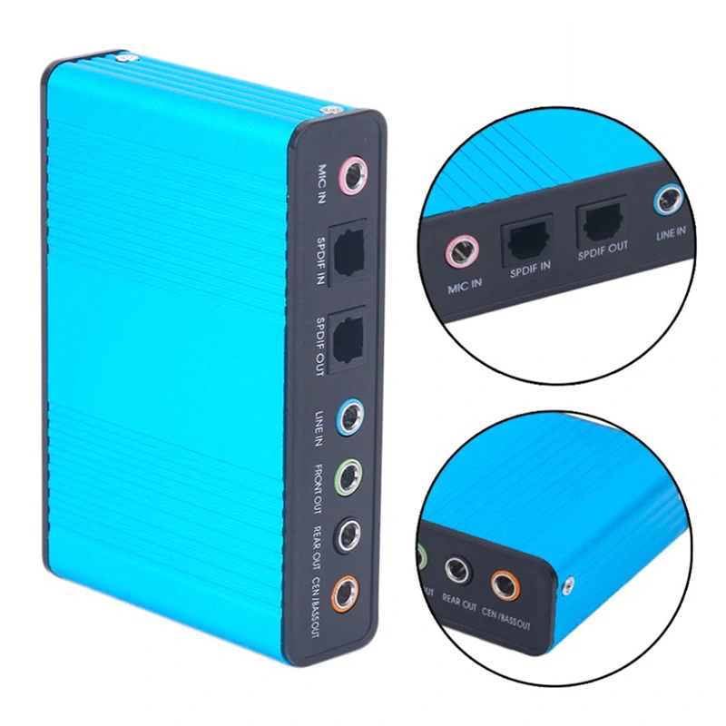 Externá zvuková karta 7.1