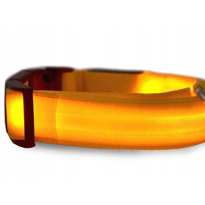 Obojok svietiaci LED nastaviteľný 36-59cm